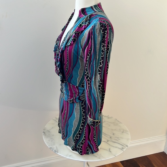 T~Bags Los Angeles long sleeve top. XS - Picture 2 of 12